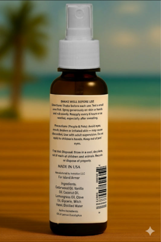 Natural Bug Repellent Spray