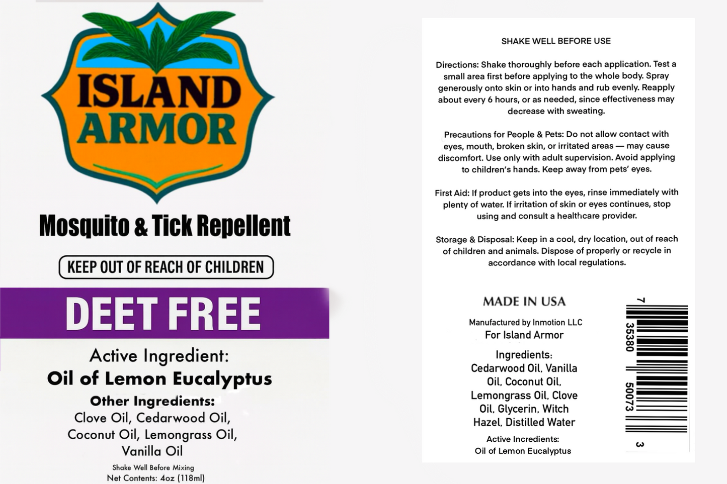 Natural Bug Repellent Spray